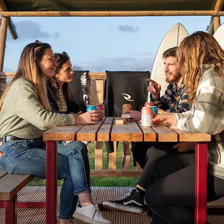 The Camp At The Wave Luxury tent Bristol