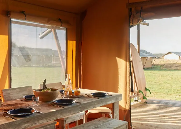 Luxusní stan The Camp At The Wave